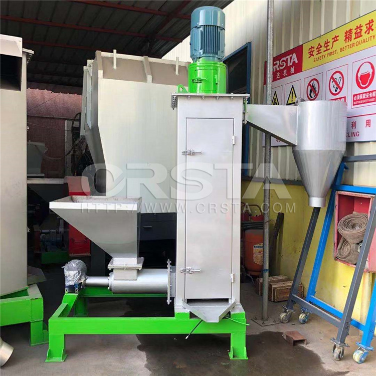 PE硬塑料洗发水瓶、大蓝桶、机油壶摩擦清洗回收设备