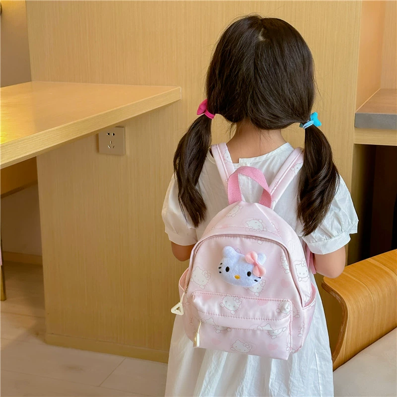 Children's cute backpack for men and women, universal cartoon school bag for early age, 2023 collection