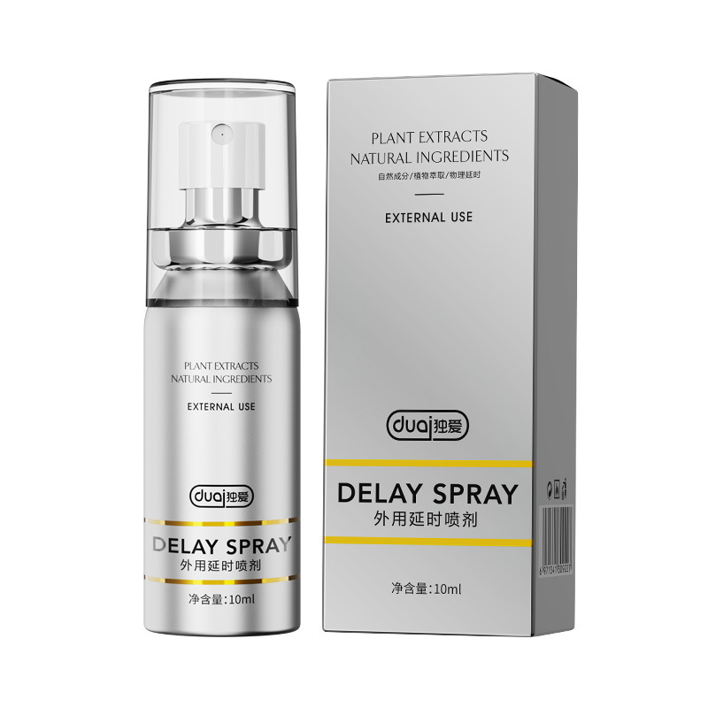 Duai External Use Delay Spray 10ml Silver