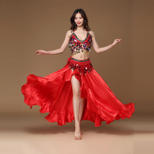 Belly dance clothing 2023 Summer sexy new practice clothes performance clothes women's suit Indian dance bra skirt