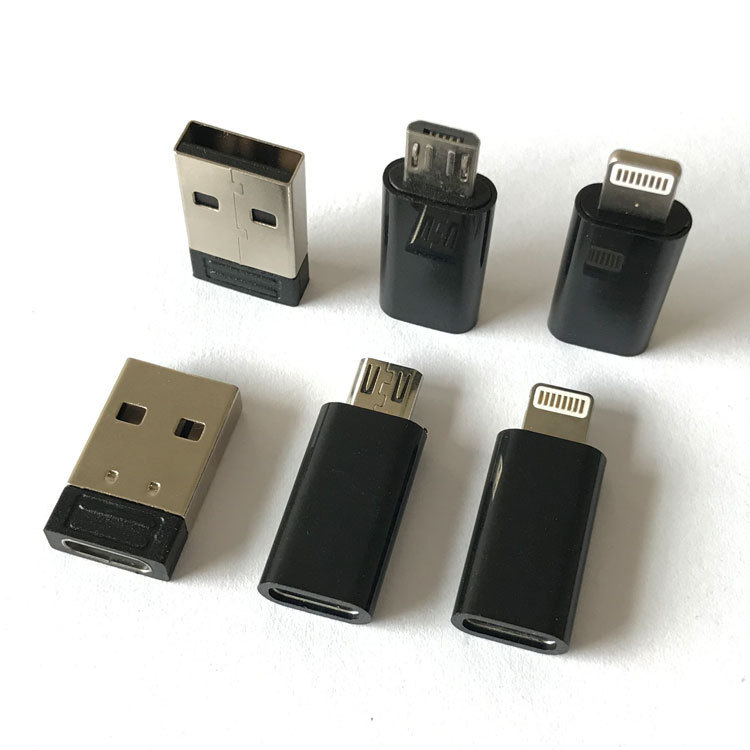 USB male to TYPE-C female adapter TYPE-C female to USB mobile phone data cable charging cable adapter
