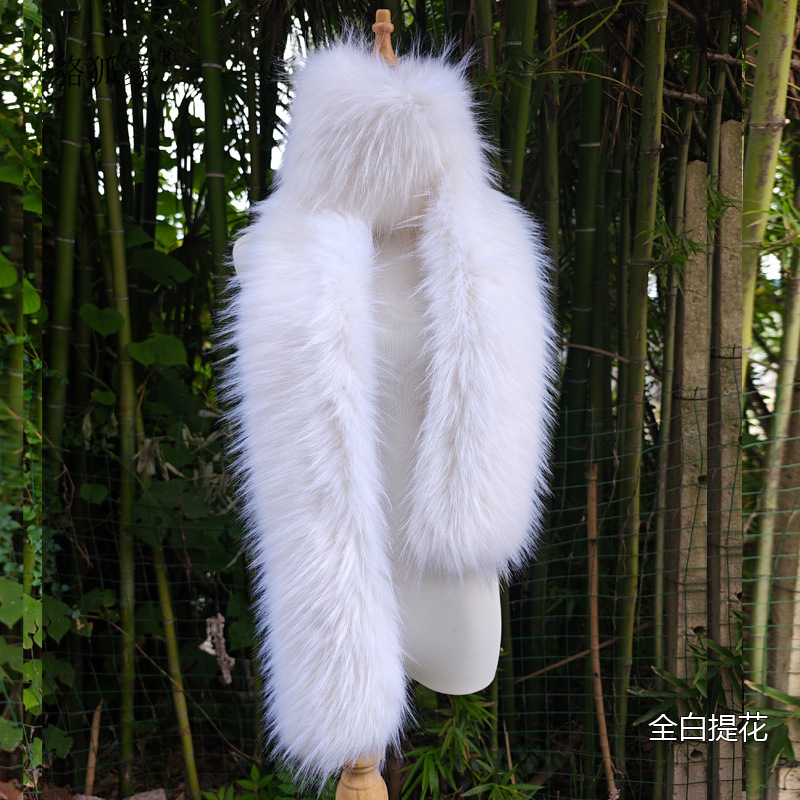 올 화이트 자카드