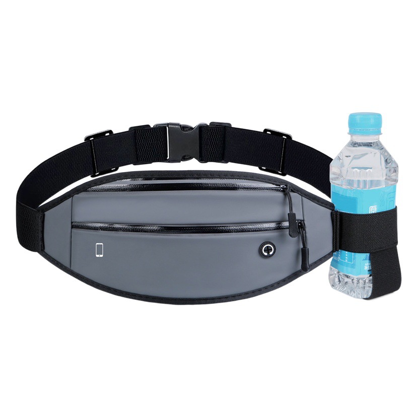 Sports Waist Bag Men's Running Equipment Mobile Phone Waist Bag Invisible Ultra-thin Multifunctional Belt Women's Outdoor Waterproof Gym Bag