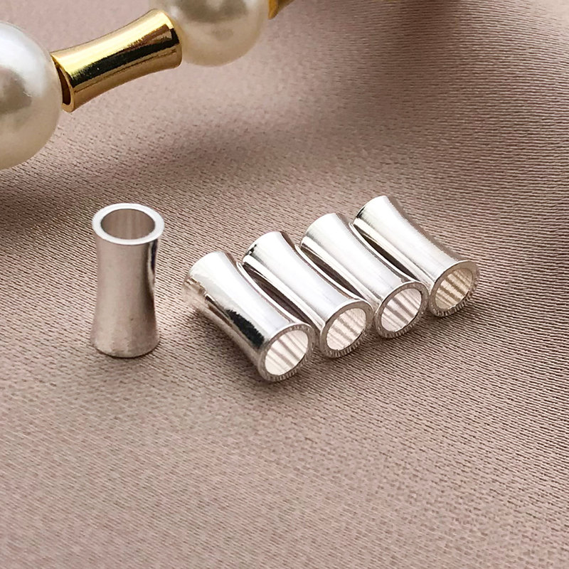 18k 銅メッキレトロ竹節ウエストビーズ diy ブレスレットネックレス編組ビーズジュエリーアクセサリー|undefined