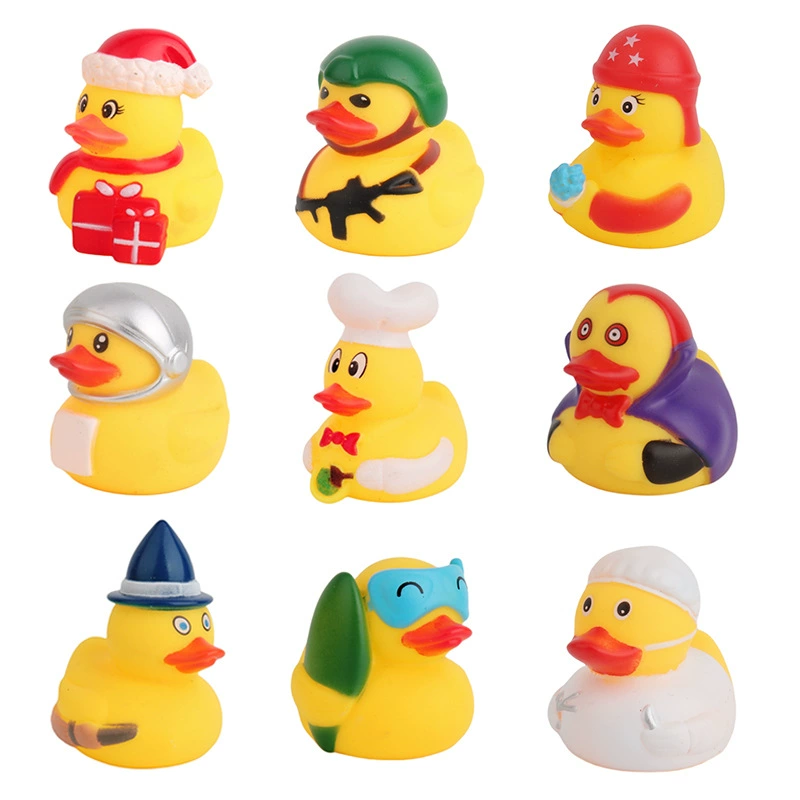 Креативная игрушка-маленькая желтая утка на Хэллоуин, погремушка и игра в воде, купание, маленькая утка, рождественский подарок, трансграничный Amazon