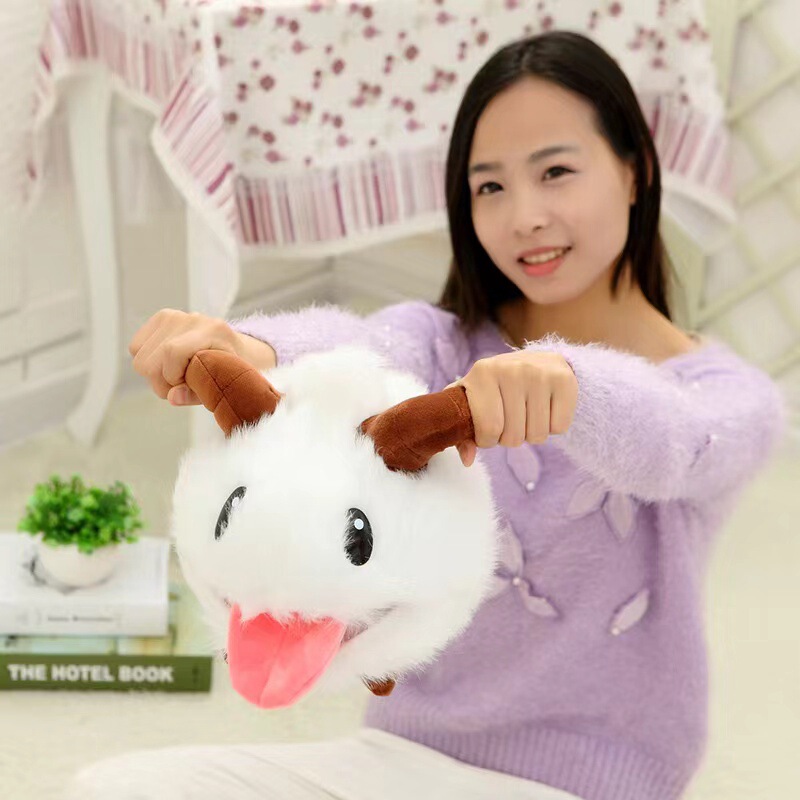 国境を越えたスポット氷雪祭り PORO 人形 PORO ゲーム周辺ぬいぐるみ人形ギフト|undefined