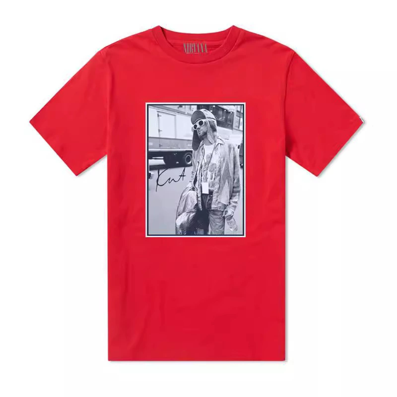 Summer Nirvana band Kurt Cobain Nirvana Bleach T -shirt