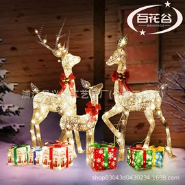 圣诞装饰品;仿真花;圣诞树