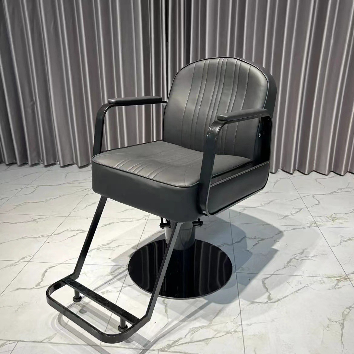 Silla de barbero (YZ101 Samurai Negro)