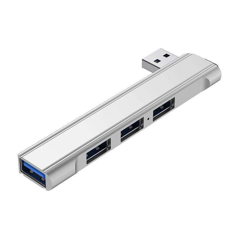 Боковой штекер USB3.0 удлинитель компьютер четырехпортовый Typec хаб док многопункциональный сплитер