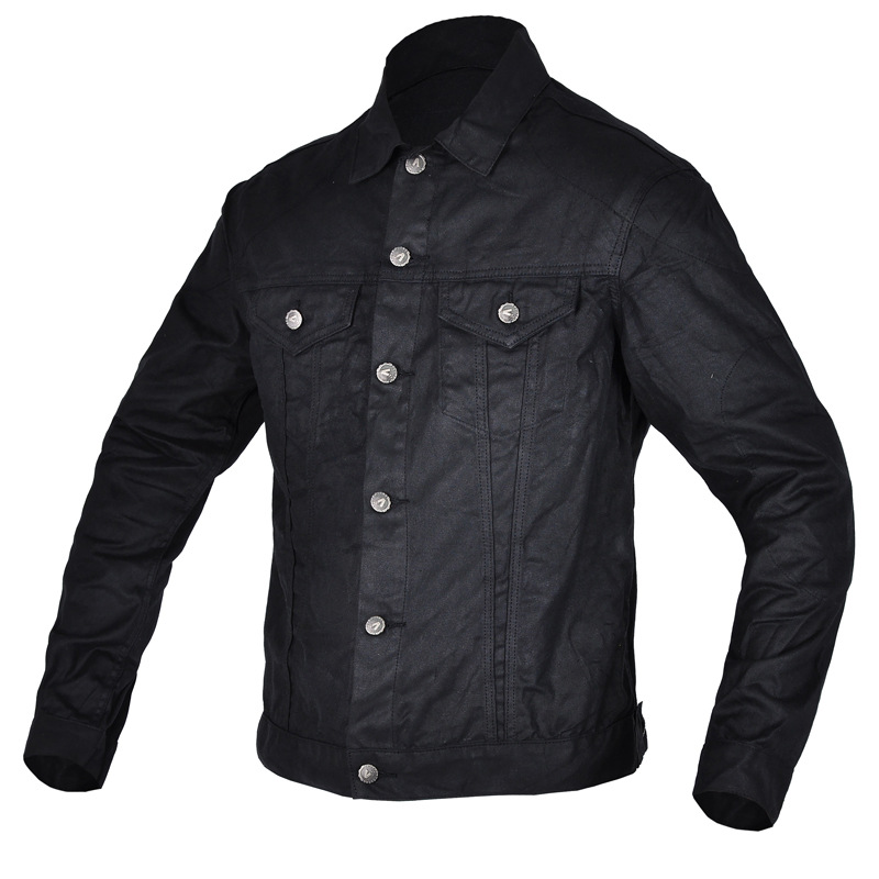 VOLERO american retro máquina pesada chaqueta de cera de aceite motocicleta ciclismo ropa ameikaji aceite cera chaqueta de la motocicleta