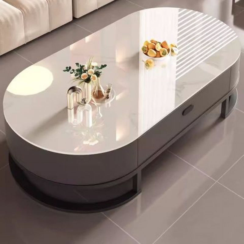 +업그레이드 [블랙 프레임 그레이 캐비닛] 스노우 마운틴 화이트 슬레이트++