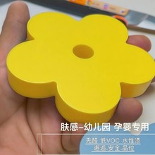 洞洞板配件花朵小花收纳置物架彩色火柴棍木棒原木15mm宝宝儿童