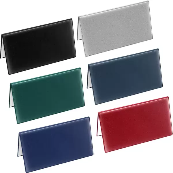 Vinyl Checkbook Cover, Personal Tear-Off Checkbook Cover, Women's Checkbook Holder, Unisex