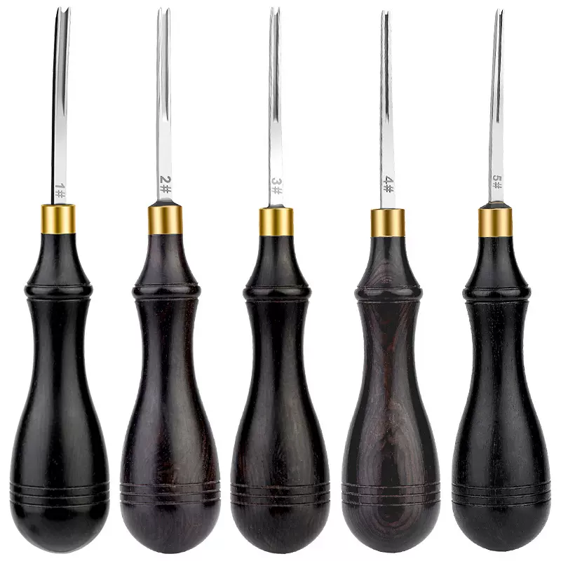 利众创檀木削边器 修边刀倒角器diy手工皮革工具修边植鞣革削边器