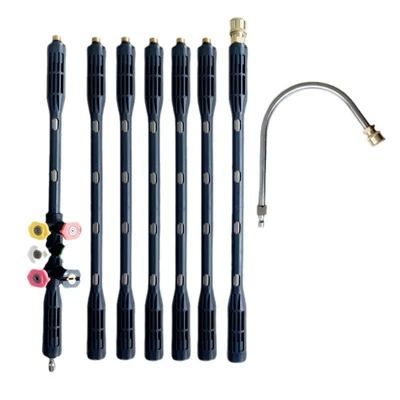 Cross-border high-pressure cleaning stainless: High pressure car wash water gun