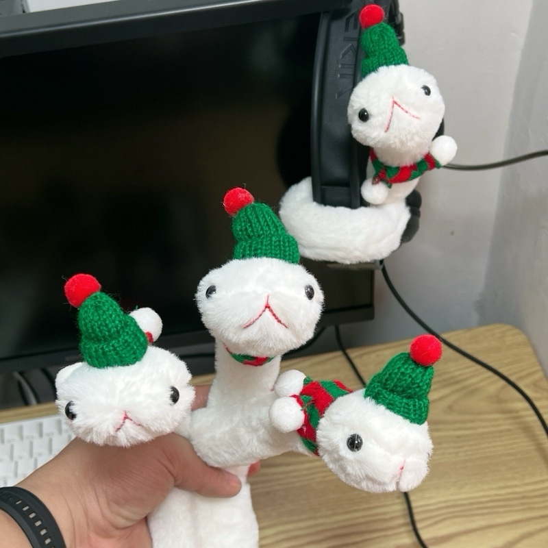 Peluş Yılan Oyuncak Toptan Halka Atma Oyunu Bestseller Ürün Peluş Yeşil Yılan Peluş Oyuncak Küçük Yılan Figürü Bebeksi Oyuncak Yılan