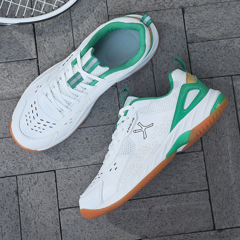 Nuevos zapatos de bádminton profesionales transfronterizos juveniles al aire libre antideslizante desgaste zapatos de tenis de mesa al por mayor image 4