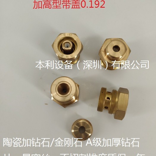 炳丰中走丝眼膜 瑞均导丝嘴 导向器0.192 陶瓷加钻石 红宝石钻石