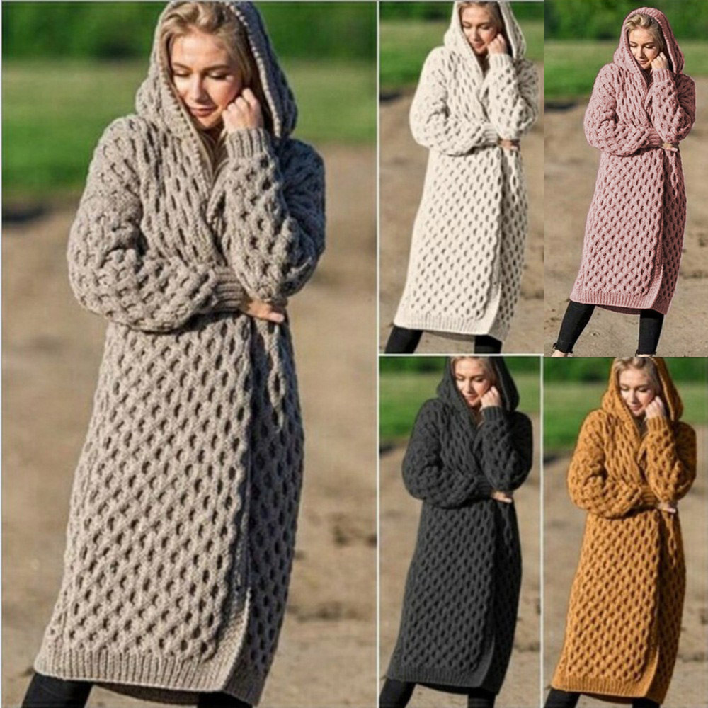 Mode Plaid Couleur Unie Fibre De Polyacrylonitrile Patte Cardigan Manteau display picture 1