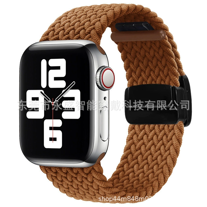 Подходит к браслету на руку Apple Nylon braided watch strap магнитная складная пряжка iwatch23456789 представитель пояс