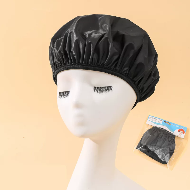 Waterproof shower cap for adults