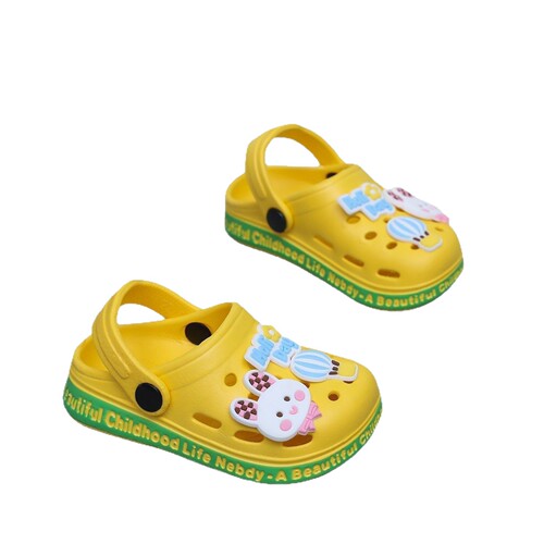 EVA Clog Shoes for Toddlers—Cartoon Rabbit Design, Waterproof, Soft Sole, Non-Slip, for Infants and Babies—Kids' Style