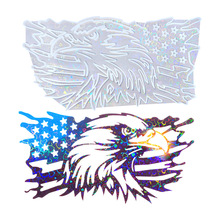 亚马逊爆款创意老鹰墙面装饰滴胶模具diy全息硅胶模具