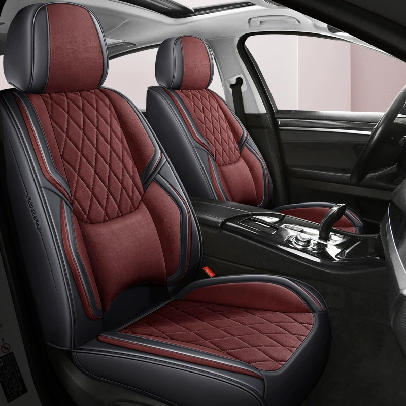 Эксклюзивные трансграничные универсальные чехлы для сидений из натуральной кожи, популярные на Amazon в 2025 году, подходят для чехлов и подушек.