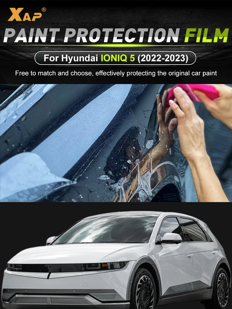 Cross-Border Supply Suitable for 22-23 Hyundai Lonlq 5 Tpu Ppf Car Invisible Paint Transparent Protective Film