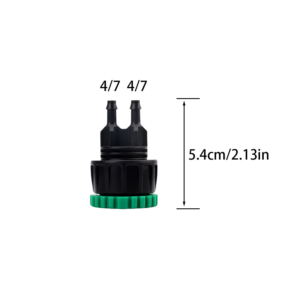 Accesorios de conector de grifo de jardín invernadero equipo de riego universal conector rápido de tubería de agua riego por goteo y accesorios