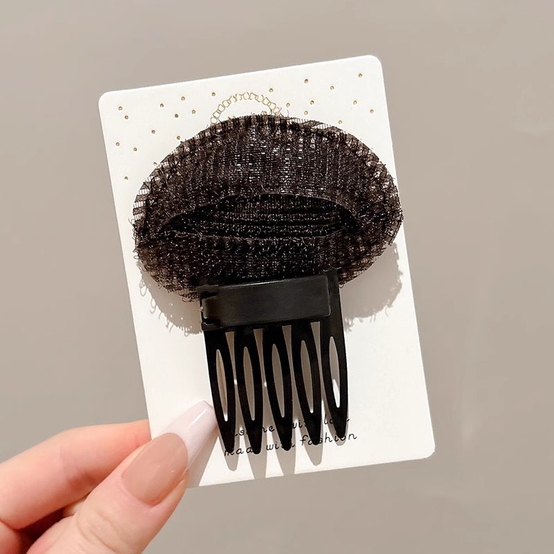 Cabello flojo artefacto alto cráneo alto invisible almohadilla de cabello colapsado cabeza de cabello plano clip de cabello de raíz de mar pinzas de cabello tocado