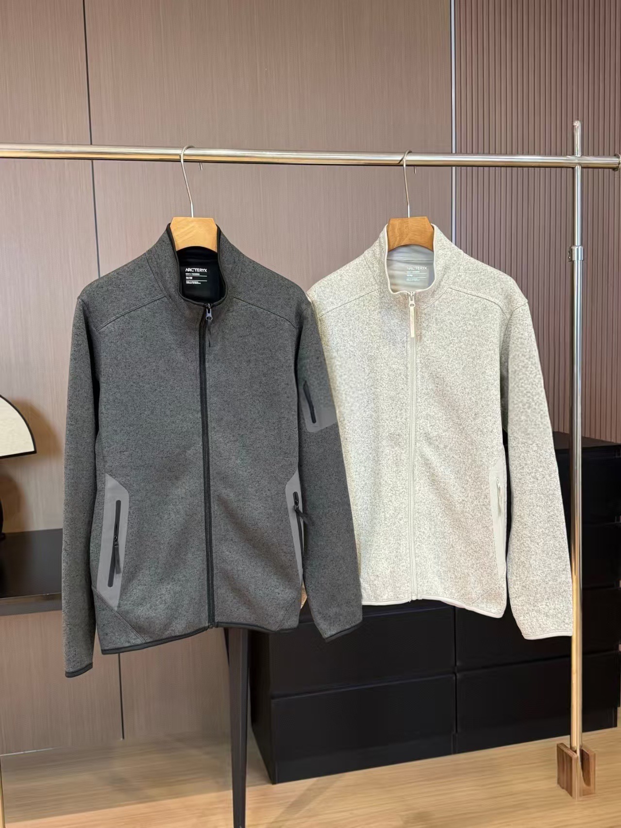 Bird Armour cubierto con cremallera para hombres y mujeres con cuello vertical y chaqueta de terciopelo caliente al aire libre capa intermedia chaqueta de terciopelo