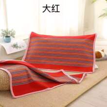 精品老粗布枕巾粗布枕巾四季加厚大号50*75cm