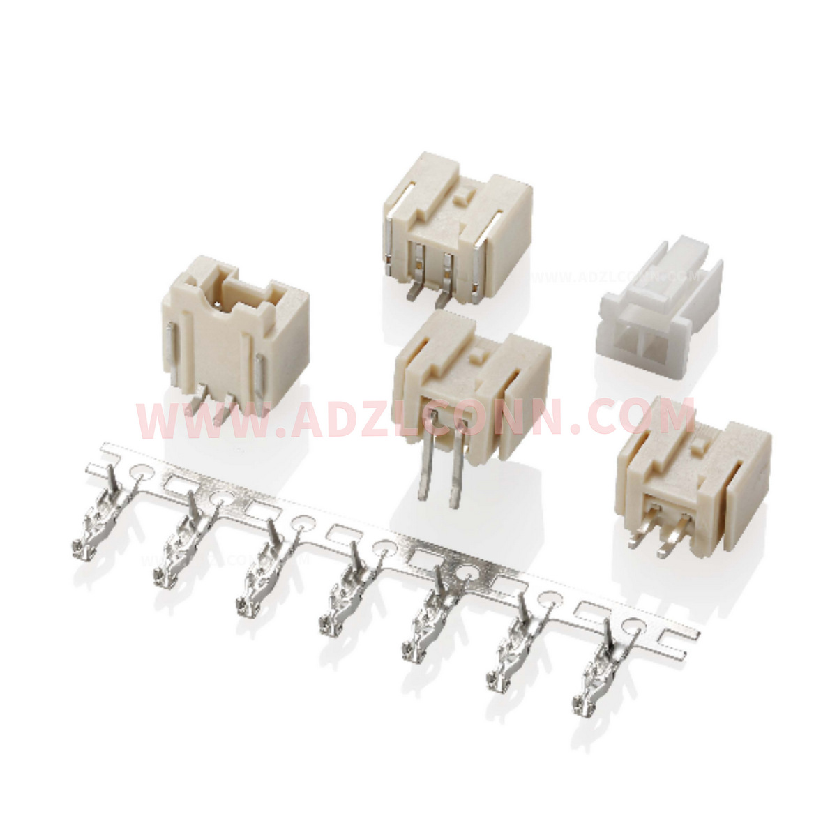国产替代 2.0间距 JST SM15B-PASS-TFT 针座 胶壳 端子 连接器