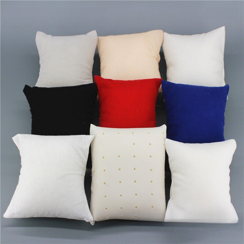 Watch Small Pillow Jewelry Bracelet Storage Box Tray Jewelry Display Stand Fixed Photography Pillow Bag Jewelry Box
