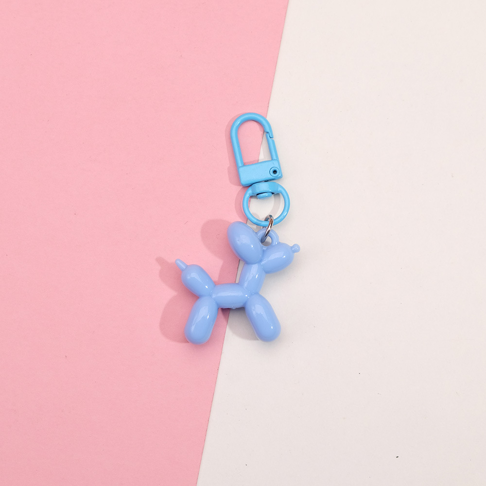 Colgante de globo de color tridimensional para perros bolsas de bolsillo bolsas de llaves colgantes de teléfonos móviles para bodas arrojar pequeños regalos