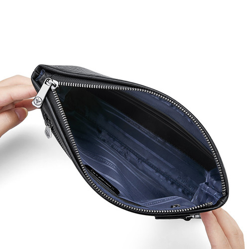 Emperor Paul Clutch Bag Men's Cowhide Handbag Business Men's Armpit Bag Envelope Bag Wholesale Large Capacity Handbag