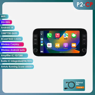 9inch Suitable for 2013-2024 Fiat Panda Android Large-Screen Gps Car Navigation and Central Control All-In-One Device (DVD Navigation) - wifi-version-quad-core-232g-with-carplay-7inch-suitable-for-15-17-fiat-egea