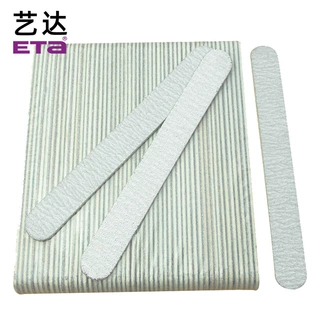 美甲搓条一次性指甲锉斑马木片锉砂条搓条实木皮灰砂纸锉斑马纹