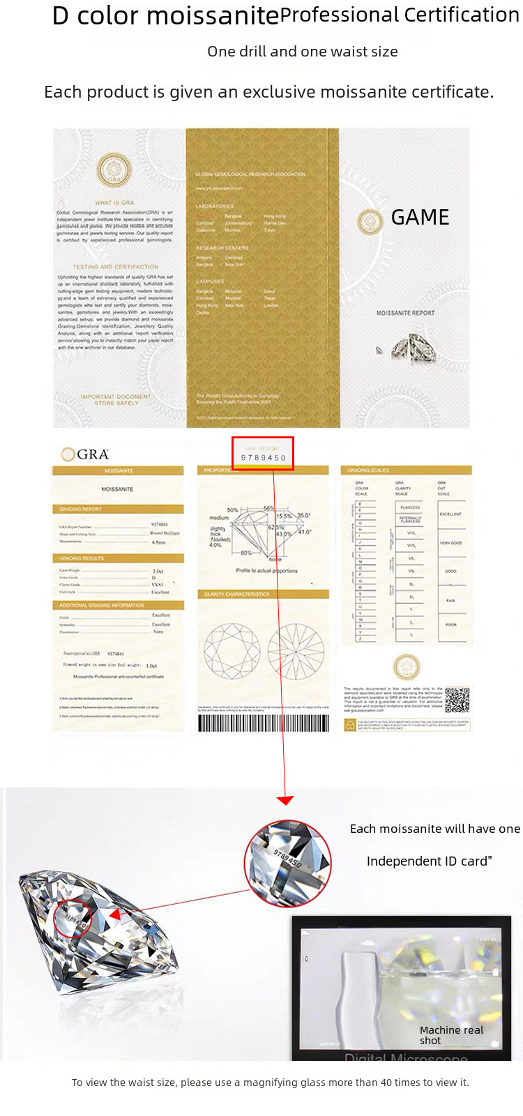 Klassischer Sterlingsilber Moissanit Diamant Partnerring Set_voghion.com