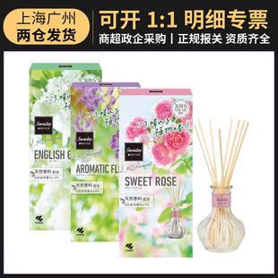 Japan imported Kaolin pharmaceutical indoor aromatherapy stick 70ml air freshener fragrance liquid deodorant yuan