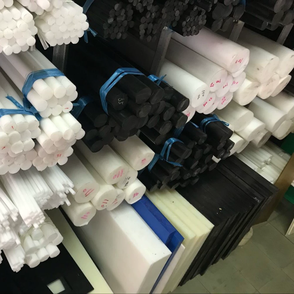 Фабрика прямых продаж POM лист, легко обрабатывающе неизменный тип, POM стержень материал, черный белый цвет гоночной стальной пластины