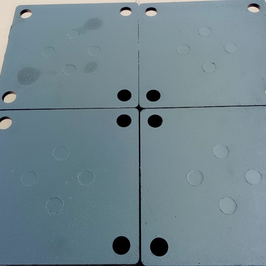 冲击夯型打夯机减震器液压打桩机压路机减震器平板夯冲击夯减震垫