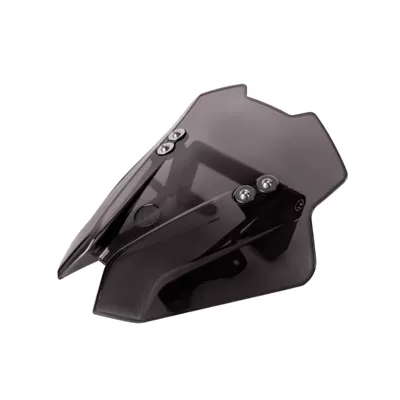 Suitable for Kawasaki Z900 SE wind deflector compatible expansion rod windshield front windshield mirror deflector windshield accessories (Motorcycle front windshield) - kz9-windshield-navigation-pole-bracket-black