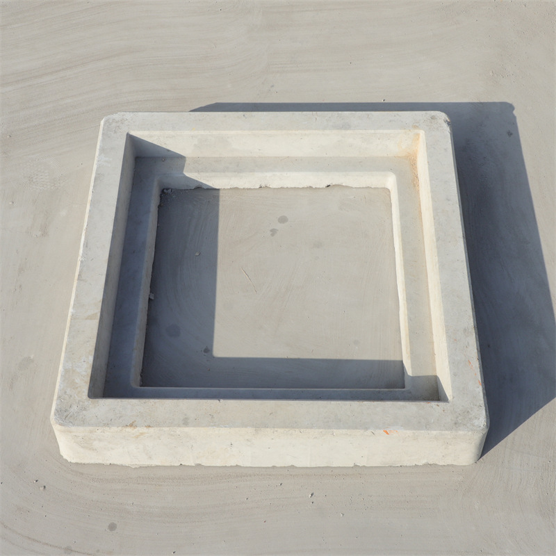 加工定制预制混凝土方井水泥钢筋排污井座收口混凝土检查井承压圈