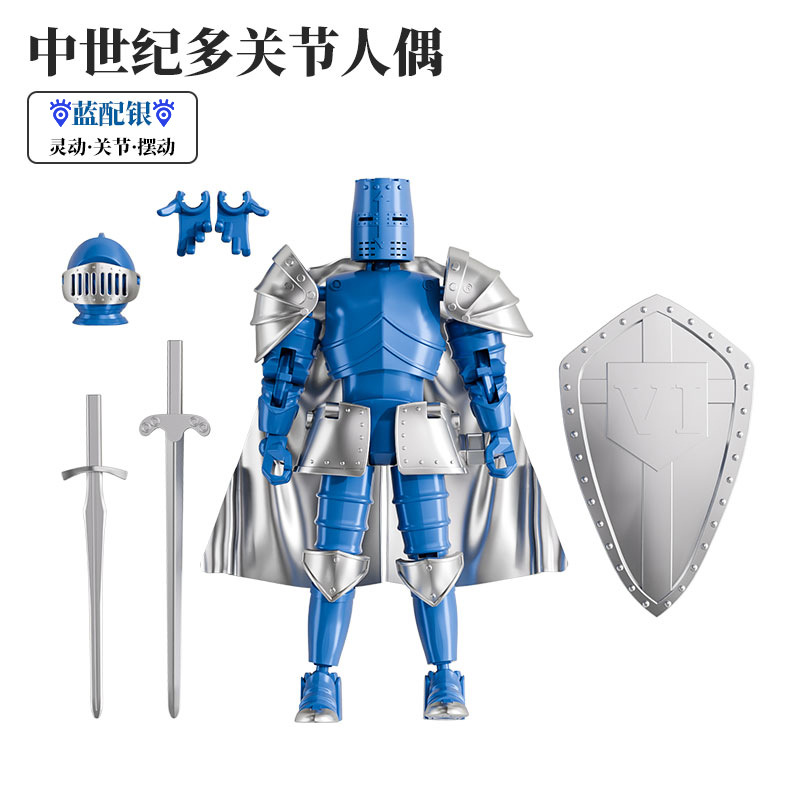 Juguete de modelo multiarticulable multi-mórfico transfronterizo ángel articulado humano descomprimido robot de quinta generación