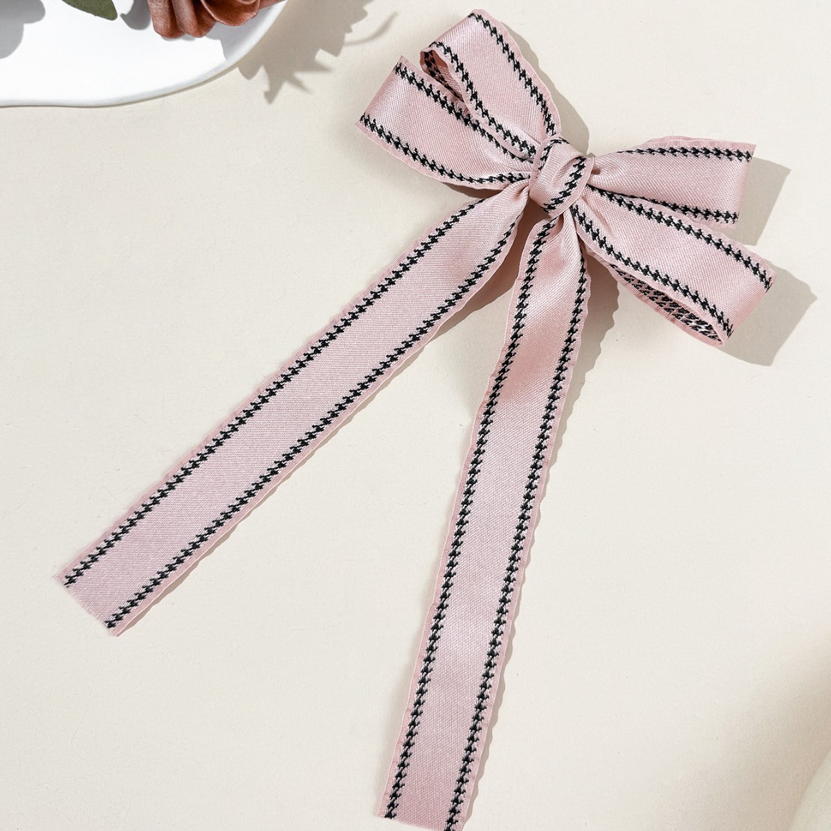 Sweet Style Sweet Women's Bow Knot Ribbon Hair Clip