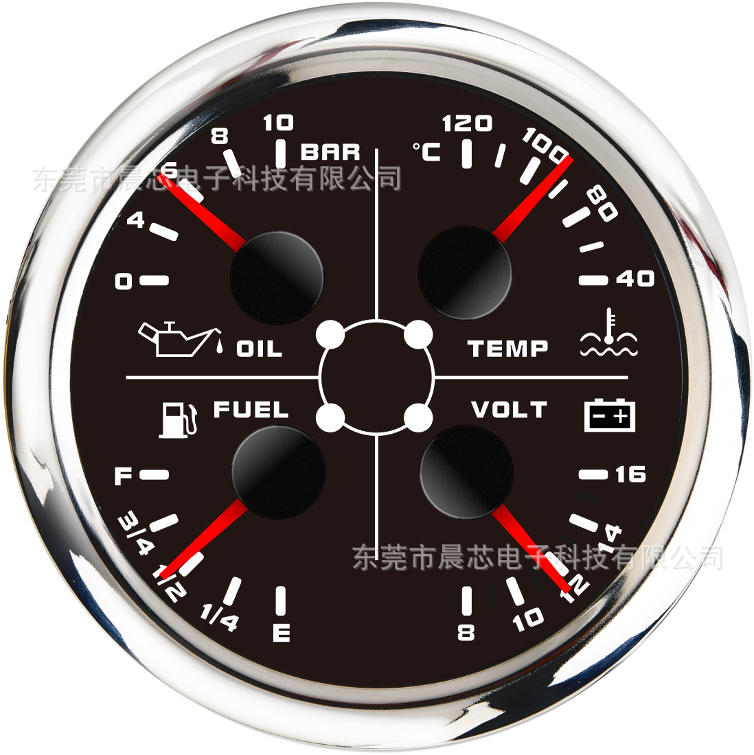 Oil Pressure, ESKN Other vehicle instruments - cx8245bar8-16v