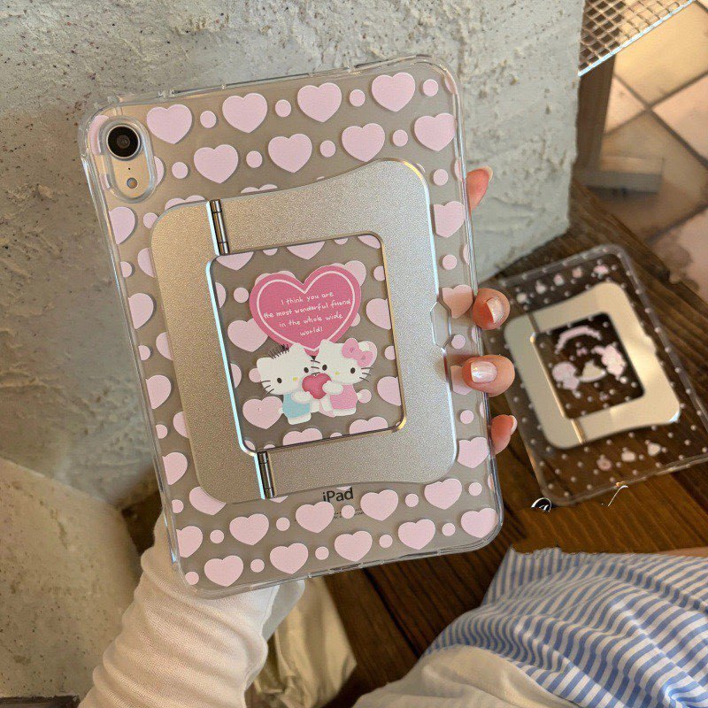 Suitable for Apple iPad 11 tablet protective case, air stand case, pro cartoon mini stand, cute stand, transparent Suitable for Apple iPad 11 tablet protective case, air stand case, pro cartoon mini stand, cute stand, transparent